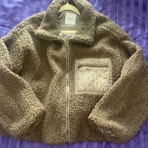 Fuzzy jacket